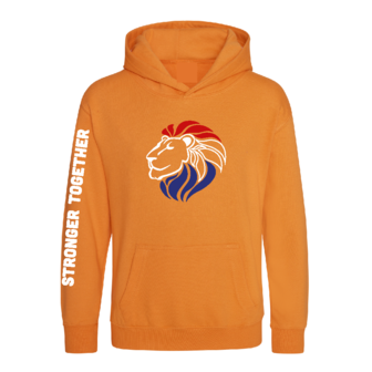 Hooded Sweater Oranje Unisex &amp; Kids