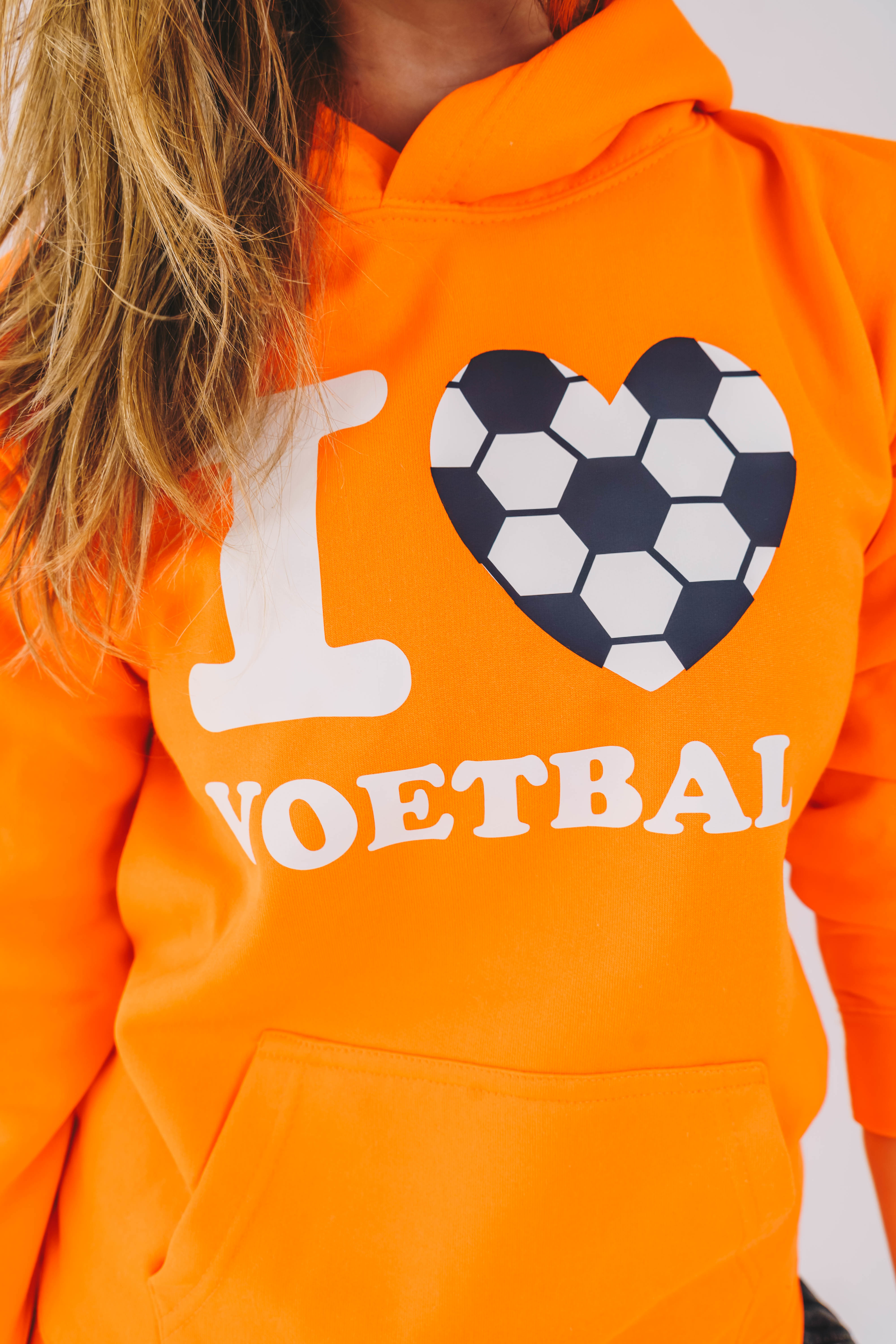 Aandringen baseren Onafhankelijkheid Hingly I Love Voetbal sweater - Hingly