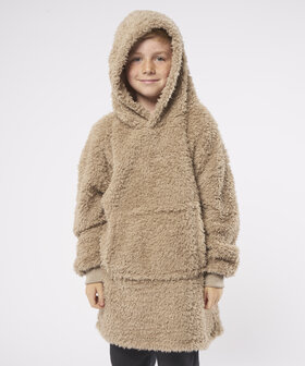 Teddy bear Fleecy hoody Bruin KIDS