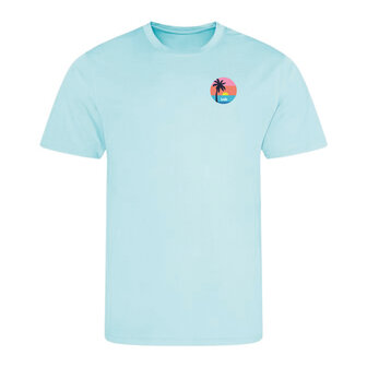 Technisch T-shirt Mint Sunset