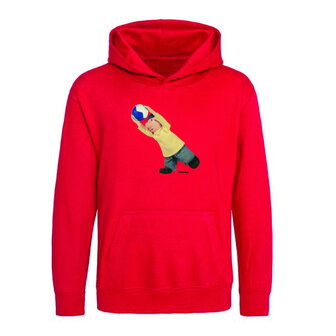 Hooded sweater Buurman &amp; Buurman Keeper Rood