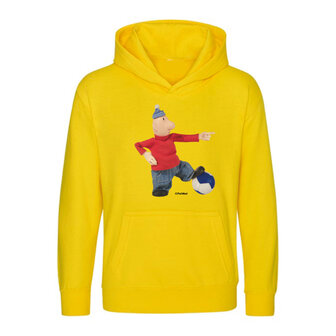 Hooded sweater Buurman &amp; Buurman Voetbal Geel