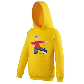 Hooded sweater Buurman &amp; Buurman Voetbal Geel