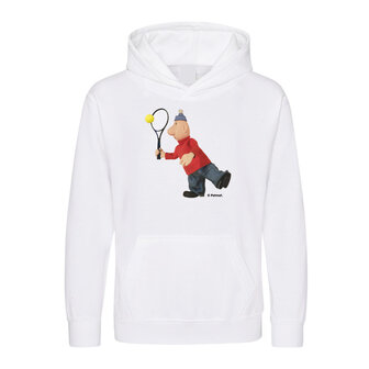 Hooded sweater Buurman &amp; Buurman Tennis Wit