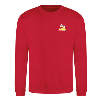 Crew sweater Buurman &amp; Buurman Rood
