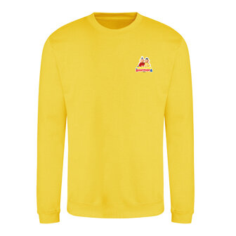 Crew sweater Buurman &amp; Buurman Geel