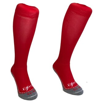 Hingly lange sportsokken Rood 2-Pack