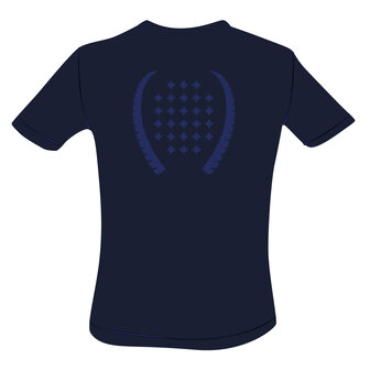 KZ Padelclub Tech tee Women Navy