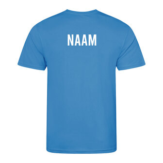 T-shirt technisch Junior met naam 