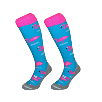 Hockeysokken Flamingo Blauw