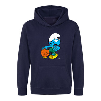 Hingly Hooded sweater Navy Smurf Basketbal