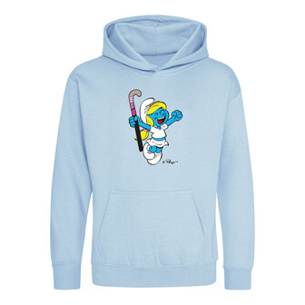 Hingly Hooded sweater Licht Blauw Smurfin Hockey
