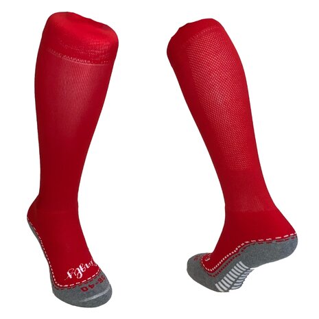 Hingly lange sportsokken Rood 2-Pack