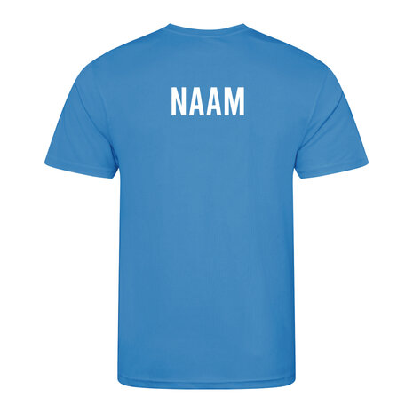 T-shirt technisch Junior met naam 