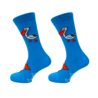 Sokken Pelikaan Blauw