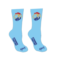 Casual Sokken Parahockey Lichtblauw