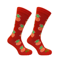 Sokken Ananas Rood/Roze