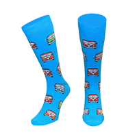 Casual Sokken Happy Van Blauw