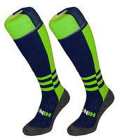 Hockeysokken Twisted Blauw/Groen
