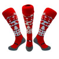 Hockeysokken Nordic Rood/Wit