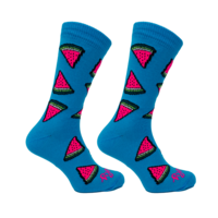 Sokken Meloen Blauw