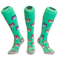 Hockeysokken Uil Groen