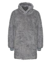 Teddy bear Fleecy hoody Grijs