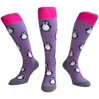 Hockeysokken Pinguin Lila