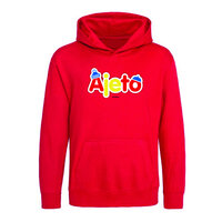 Hooded sweater Buurman & Buurman Ajeto Rood