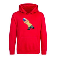 Hooded sweater Buurman & Buurman Keeper Rood