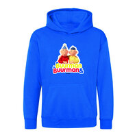 Hooded sweater Buurman & Buurman Logo Kobalt