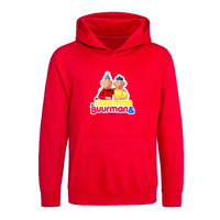 Hooded sweater Buurman & Buurman Logo Rood