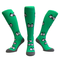 Hockeysokken Ogen Groen