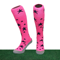 Hockeysokken Sterren Roze/Blauw
