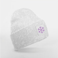 Beanie Snowflake Lila