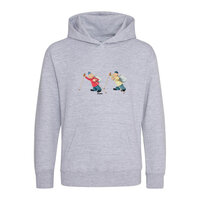 Hooded sweater Buurman & Buurman Grijs Wandel