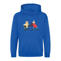 Hooded sweater Buurman & Buurman Kobalt Boksen