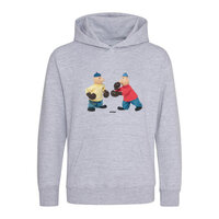 Hooded sweater Buurman & Buurman Grijs Boksen