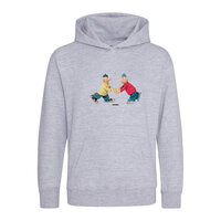 Hooded sweater Buurman & Buurman Grijs Schaatsen