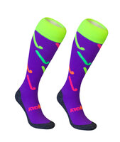 Hockeysokken Sticks Paars