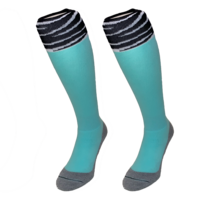 Hockeysokken Topping Zebra Mint