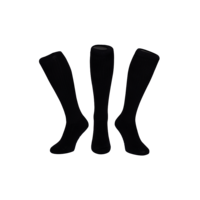 Volleybalsokken Zwart